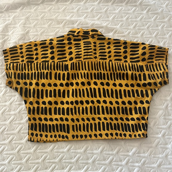 Nooworks Dorcas Code Western Shirt Top Size Medium - Picture 5 of 5